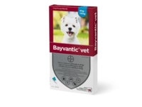 Bayvantic Vet. Loppemiddel til hunde mellem 4-10 kg, 4 x 1,0ml