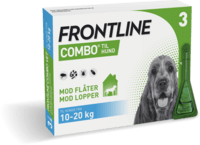 Frontline Combo loppemiddel 3 x 1,34ml til hund 10-20 kg