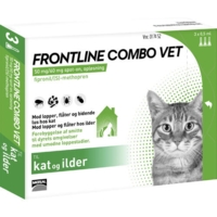 Frontline Combo loppemiddel 3x0,5 ml til kat