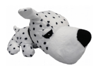 Dalmatiner med stort hoved 26cm